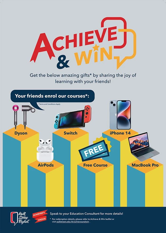 Achieve and Win Wall Street English