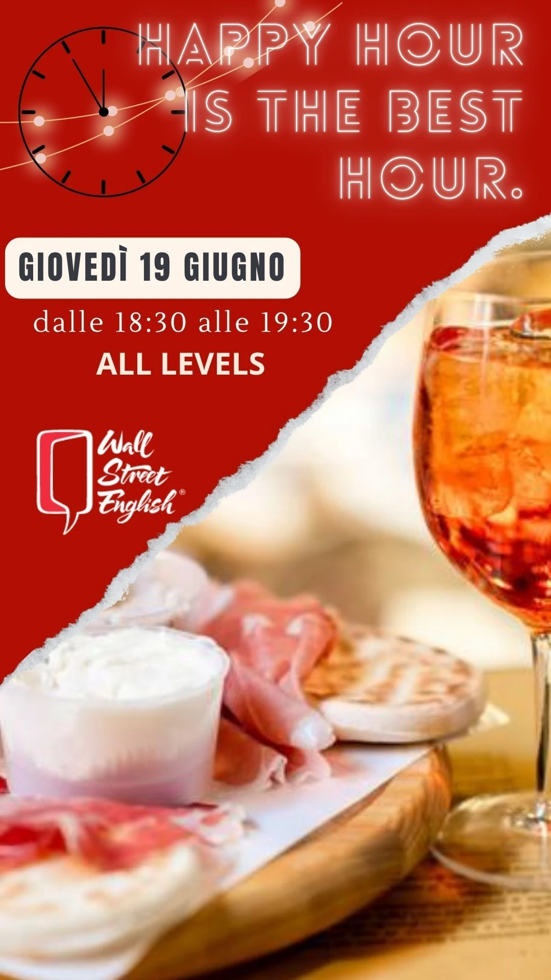 HAPPY HOUR IN ENGLISH - WSE ASTI