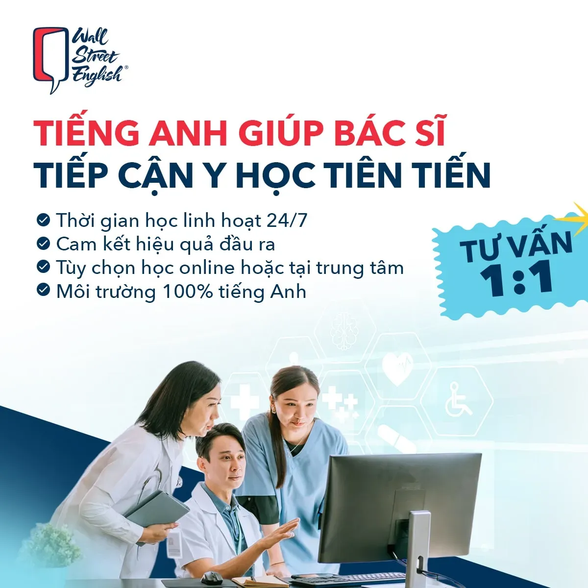 học tiếng anh giao tiếp cho bác sĩ